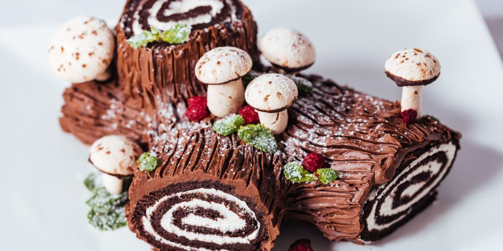 Bûche de Noël (Francia). 